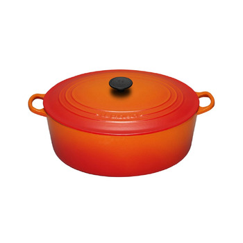 Гусятница / жаровня 27 см, помаранчевий Le Creuset