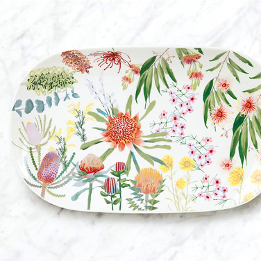 Блюдо овальне Maxwell & Williams ROYAL BOTANIC GARDENS NATIVE BLOOMS, порцеляна, 37 х 23 см