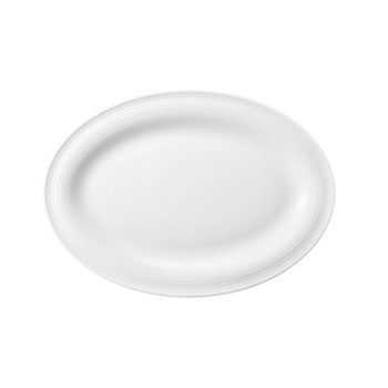 Блюдо сервіровки овальне 25x18 см біле Beat White Seltmann Weiden