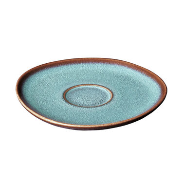 Блюдце 15,5 см бежеве / бірюзове Lave Villeroy & Boch