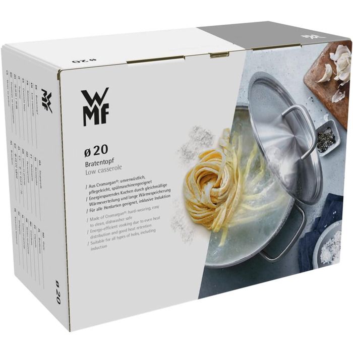 Каструля 2,5 л зі скляною кришкою 20 см Comfort Line WMF