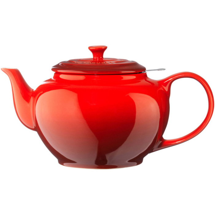 Чайник для заварювання з ситечком 1,3 л, бордовий Le Creuset