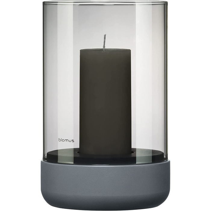 Підсвічник 20 см M Steel Gray / Smoke Calma Blomus