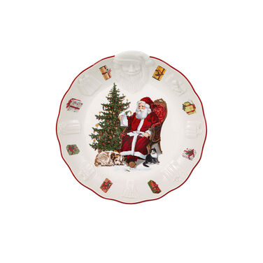 Тарелка глубокая рельефная "Санта" 25 x 4,6 см Toy's Fantasy Villeroy & Boch
