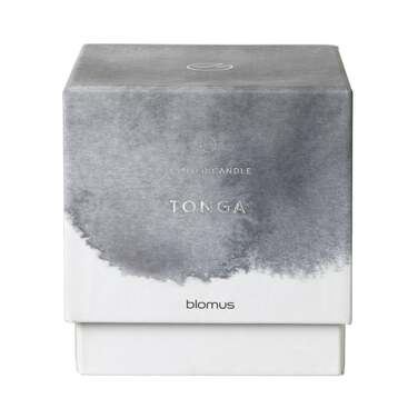 Свічка ароматична 10x11 см Tonga Marble sharkskin Frable Blomus