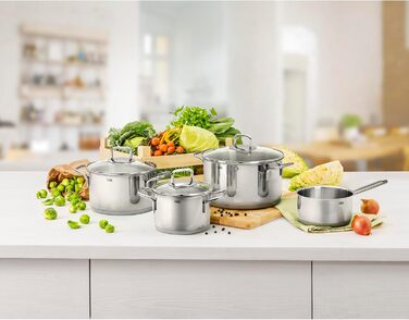 Каструля 24 см зі скляною кришкою Extra Cook Silit