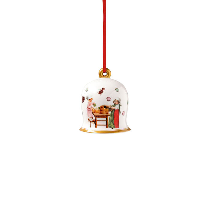 Ялинкова прикраса дзвіночок 6 x 6 x 7 см Annual Christmas Edition 2023 Villeroy & Boch