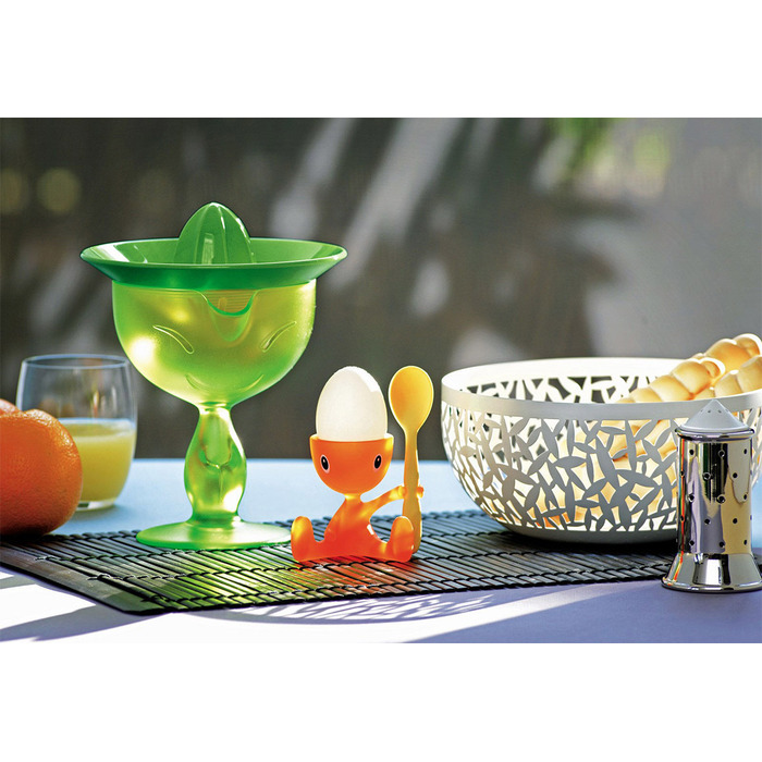 Тримач для яйця 8х11,5х9 см чорний Cico Alessi
