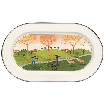 Блюдо овальне 34 см Design Naif Villeroy & Boch