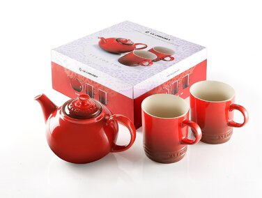Набір для чаювання, вишневий Le Creuset