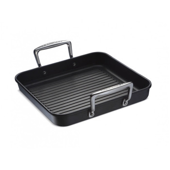 Сковорода гриль квадратна з двома ручками 23 см Le Creuset