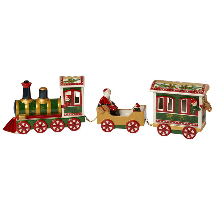 Декорація новорічна різдвяний локомотив 55 см Christmas Toys Villeroy & Boch