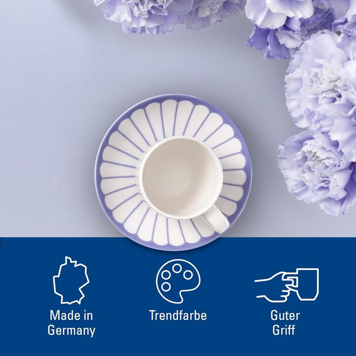 Чашка для эспрессо 70 мл, синий Fleur Villeroy & Boch