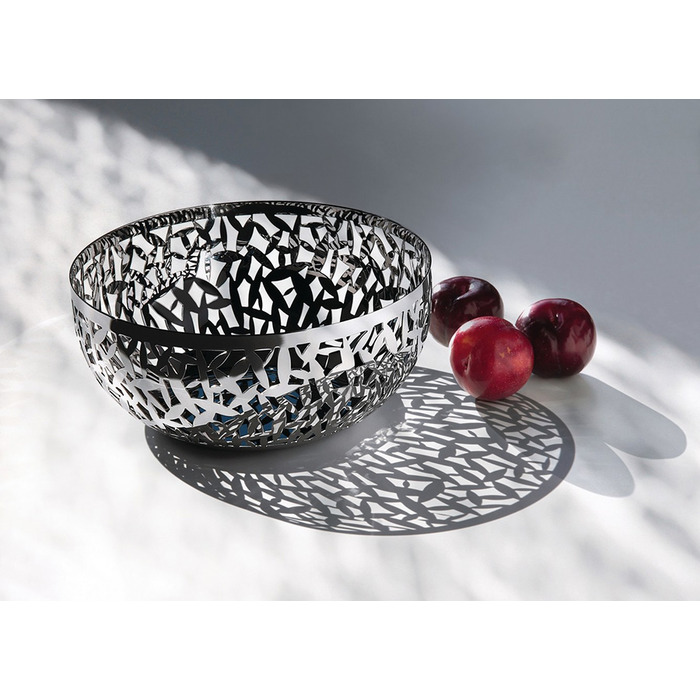 Блюдо для фруктів Ø 29 см чорне Cactus Alessi