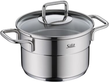 Міні-каструля 14 см зі скляною кришкою Extra Cook Mini Silit