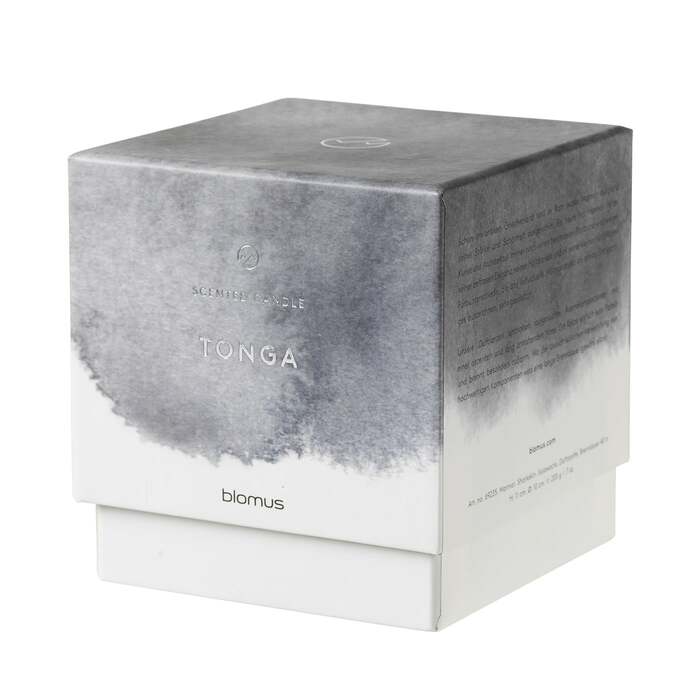 Свічка ароматична 10x11 см Tonga Marble sharkskin Frable Blomus