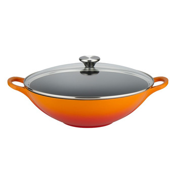 Сковорода Вок 32 см, помаранчевий Le Creuset