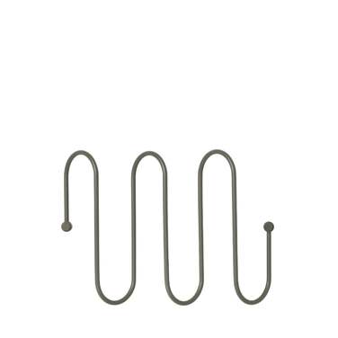 Вешалка 26х37 см серая Curl Blomus