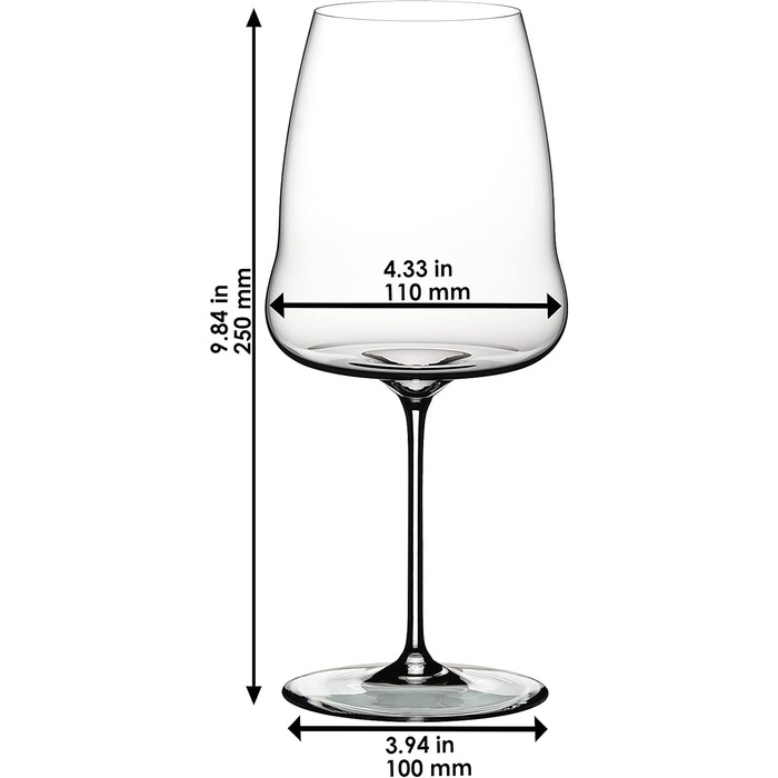 Келих для червоного вина 865 мл, Winewings Syrah Riedel