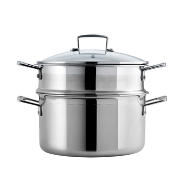 Парова вставка зі скляною кришкою 24 см Metal Le Creuset