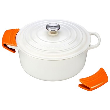 Набір прихваток-насадок на ручки каструлі, 2 предмета сині Deep Teal Le Creuset