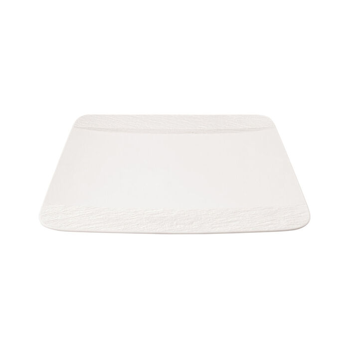 Тарілка 28 см White Manufacture Rock Blanc Villeroy & Boch