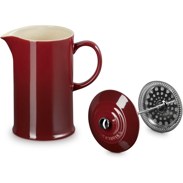 Френч-прес 1 л, темно-червоний Le Creuset