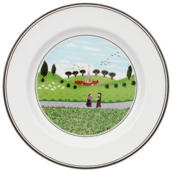 Тарілка пиріжкова 17 см На фермі Design Naif Villeroy & Boch