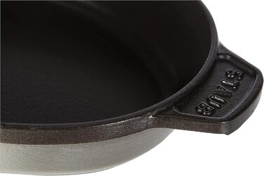 Чавунна жаровня овальна 23 см, чорна STAUB