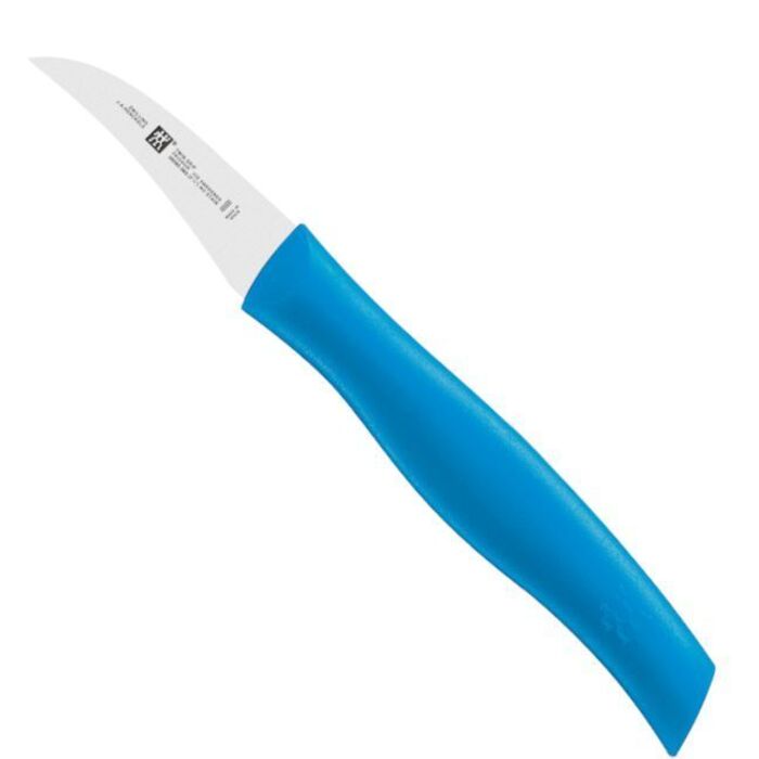 Ніж для чищення овочів, 6 см блакитний Twin Grip Zwilling