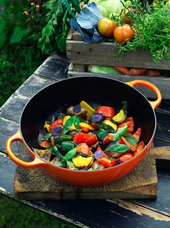 Казан помаранчевий, 32 см, La Marmite Le Creuset