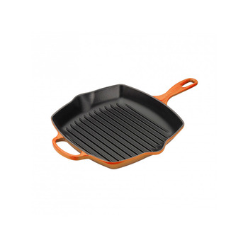 Сковорода гриль квадратна 26 см помаранчева Le Creuset