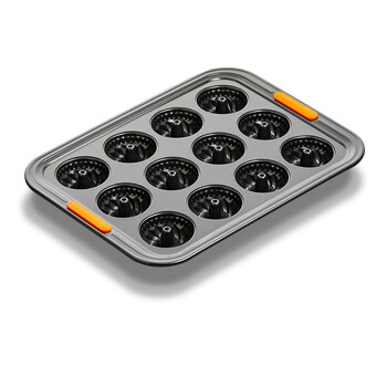 Форма для випічки на 12 бандт-кексів 40х30 см, чорна Le Creuset