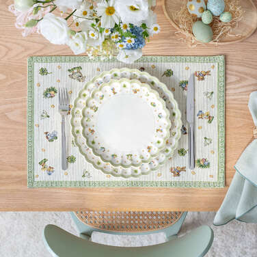 Святкова серветка під тарілку Easter Delight Villeroy & Boch, 48x32 см, набір 6 предметів