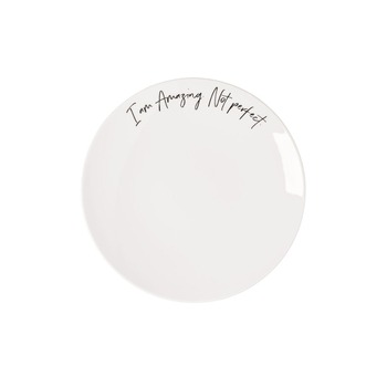 Тарілка для сніданку "I am Amazing not perfect" 21 см Statement Villeroy & Boch