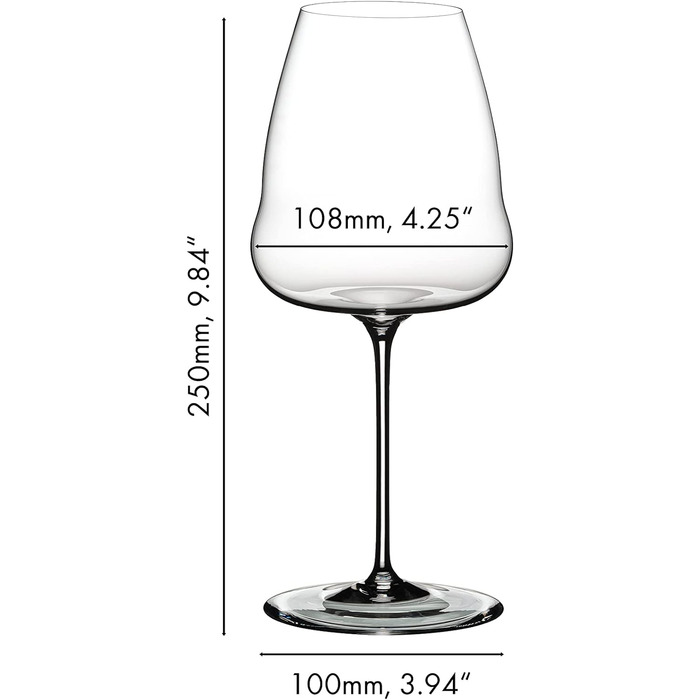 Келих для вина Riedel Winewings/Shiraz, прозорий, (Совіньйон Блан)