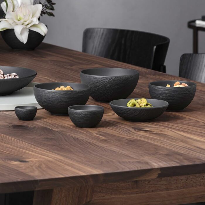 Десертная пиала 120 мл, черная Manufacture Rock Villeroy & Boch