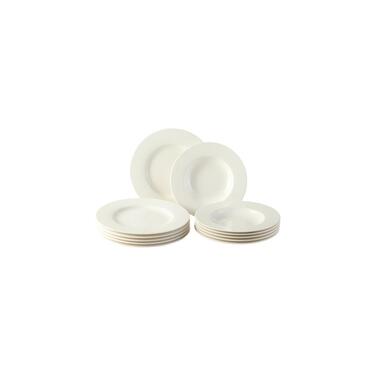Набір тарілок, 12 предметів, Basic White Vivo Villeroy & Boch