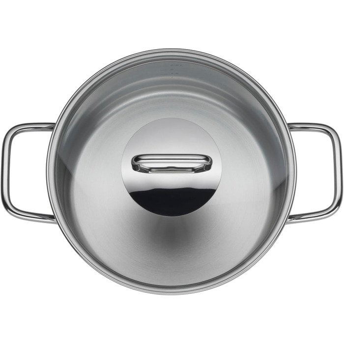 Каструля 20 см зі скляною кришкою Extra Cook Silit