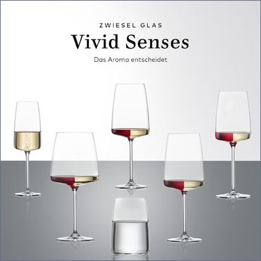 Келих для вина 500 мл набір 4 предмети Vivid Senses, Zwiesel Glas