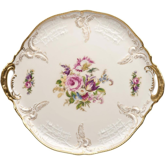 Тарілка для тортів 34,5 см Sanssouci Elfenbein Diplomat Rosenthal
