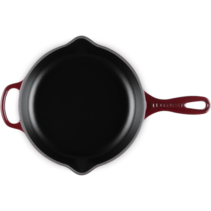Сковорода 23 см чавунна, гранатовий Signature Le Creuset
