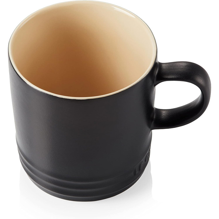 Керамічна чашка Le Creuset, 0,35 л, 70302351700002 (чорна матова, 350 мл)