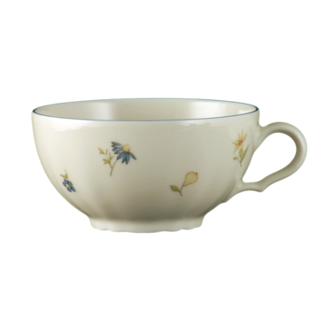 Чашка для чаю 0.21 л Streublume blauer Rand Marie-Luise Seltmann