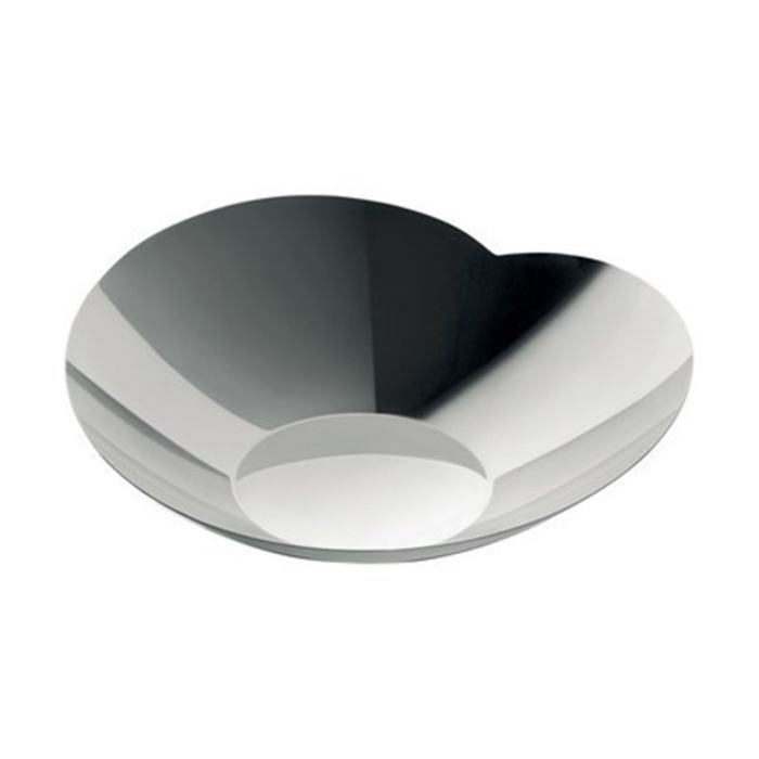 Салатница 23,5х6х21 см металлик Human Collection Alessi