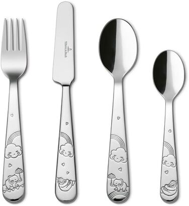 Набор детских столовых приборов, 4 предмета Boho Kids Walk Like an Elephant Villeroy & Boch