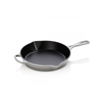 Сковорода глибока чавунна 26 см, сіра Perlgrau Le Creuset