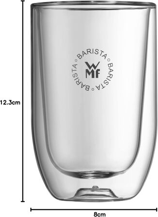 Склянка для латте макіато 280 мл, набір 2 предмети, Barista WMF