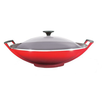 Сковорода Вок 36 см, червоний Le Creuset