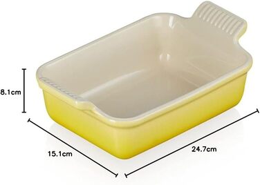 Форма для запікання прямокутна 1,1 л 19 см Citrus Le Creuset